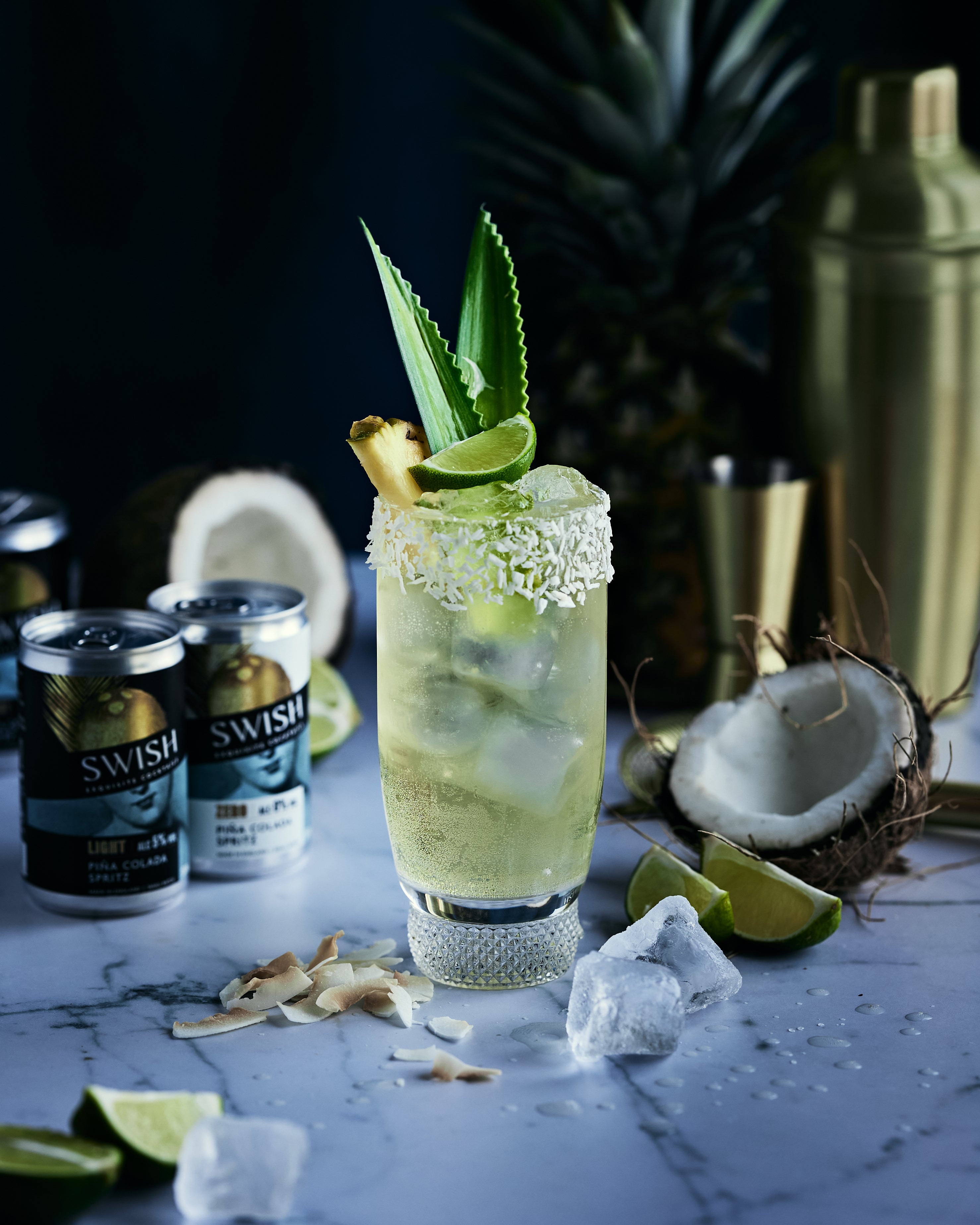 Piña Colada Spritz Cocktail Can | SWISH Exquisite Cocktails